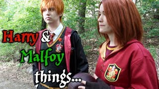 Detention w Dumbledore quotHarryandMalfoythingsquot Eng sub [upl. by Emyam904]