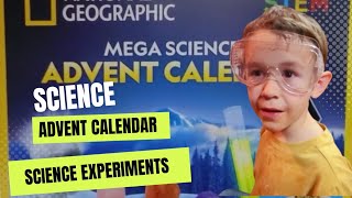 National Geographic MEGA Advent Calendar 2022 experiment 1 [upl. by Jephthah]