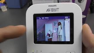 Philips AVENT SCD83326 VideoBabyphone  Test [upl. by Danell399]