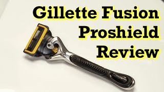 Gillette Fusion Pro Shield Review 4K Gillette Proshield gillette gilletteaustralia [upl. by Earissed128]