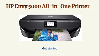 Get Started and Introduction with HP Envy 5000 AllinOne Printer [upl. by Halak876]