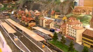 Réseau de train miniature échelle N 1160 lac de Bienne 8ème partie [upl. by Tigram105]