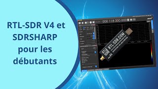 RTL SDR V4 et SDRSHARP [upl. by Rehpatsirhc]