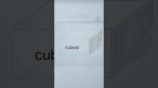 how to draw 3d cuboid [upl. by Ettesus747]