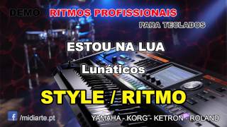 ♫ Ritmo  Style  ESTOU NA LUA  Lunáticos [upl. by Yrotciv56]