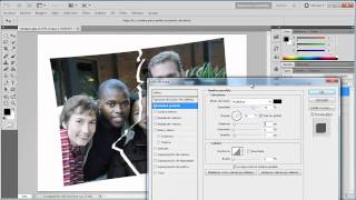 Crear el efecto de fotografia rota  Tutorial de Photoshop [upl. by Larsen]