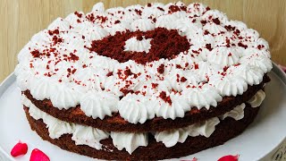 How to make red velvet cake 🍰 Red Velvet Cake Recipe😍 [upl. by Bowyer]