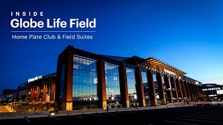 Inside Globe Life Field in Arlington Home Plate Club amp Field Suites [upl. by Ninerb]