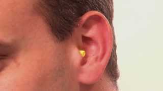 How To Properly Insert Ear Plugs  Boys Town Ear Nose amp Throat Institute [upl. by Latreece]