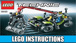 LEGO 8049 Instructions  Log Handler  Technic Alternative Model B [upl. by Esirrehc]