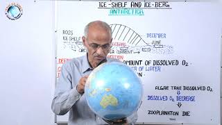 ICE SHELF AND ICE BERG AND EUTROPHICATION In Hindi  Part 43  By SS OJHA SIR [upl. by Zuzana]