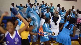 Gaynstead High School vs Denbigh High School 2019 jr Florida Netball Classic [upl. by Emmye]