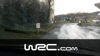 Onboard Mads Ostberg SS09 Rallye Monte Carlo 2014 [upl. by Hairu]