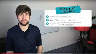 Englisch Einen Artikel schreiben [upl. by Oel]