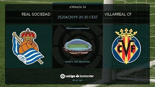 Calentamiento Real Sociedad vs Villarreal CF [upl. by Elehcin]