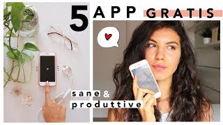 5 APP per essere PIU PRODUTTIVI e che ti SEMPLIFICANO la vita [upl. by Cailly]