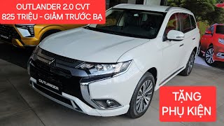 ✅ Outlander 20 CVT màu Trắng sẵn xe giao ngay • 825 triệu còn được giảm giá trước bạ [upl. by Lalib]