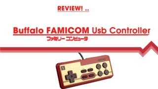 Unboxing and Review of the Buffalo Famicom USB controller [upl. by Kirch]