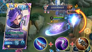 TIPS TIMING SKILL2 BENEDETTA KETIKA DI ULTI CHOU  BENEDETTA BEST BUILD 2024  Mobile Legends [upl. by Nuawed]