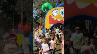 2023 colour run at Caboolture east state school [upl. by Seyler]