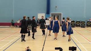 Newcastle Festival 2024  Edinb Scottish Dancers Blue  Mixed Open  The Willbergs of Rechberg [upl. by Hammond]