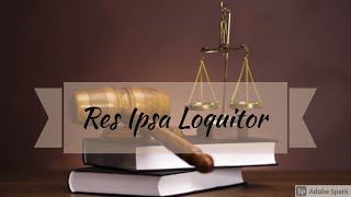 Res Ipsa Loquitor  Negligence  Law of Torts  Easy way  in Hindi [upl. by Llenahs]