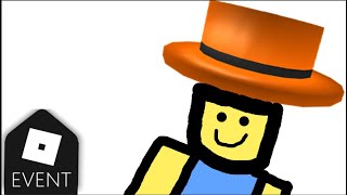 How to get a FREE Orange Banded Tophat ROBLOX EVENT [upl. by Asiulairam411]