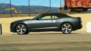 2011 Chevrolet Camaro Convertible  First Test [upl. by Atilehs]