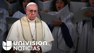 Francisco se convirtió en el primer papa que visita una iglesia anglicana en Roma [upl. by Samaria]