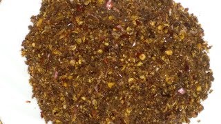 diabetes special recipe kakarakaya podi karam bitter gourd powder karela powder [upl. by Leamse]