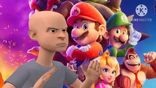 Classic Caillou Misbehaves At Movie Theatre To Watch The Super Mario Bros MovieGrounded [upl. by Ala]