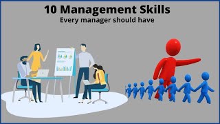 Management skills  10 Management skills every manager should have [upl. by Alle]