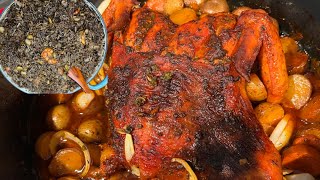 NEW THANKSGIVING DINNERHOW TO COOK A WHOLE CHICKEN WITH MUSHROOM RICESOO DELICIOUSCOOK WITH ME [upl. by Einnek106]