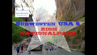 Zion Nationalpark Südwesten USA 814 [upl. by Ahsenom]