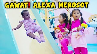 ALUNA DAN AMANDA NGAJAK ALEXA MAIN DI PLAYGROUND PERTAMAKALI INI YANG TERJADI [upl. by Leasim]