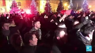 Farright protesters gather in Paris to call for ‘justice’ after French teenager’s death [upl. by Jevon]