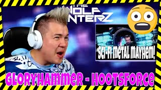 GLORYHAMMER  Hootsforce Official Video THE WOLF HUNTERZ Jon aka threeSXTN Reaction [upl. by Plunkett]