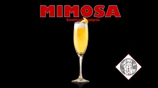 Mimosa  How to Make a Cocktail  Cocktail Recipe [upl. by Ardnaik]