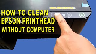 HOW TO FIX EPSON L3210  L3110 BLACK INK NOT PRINTING  COLOR PROBLEM  EPSON PRINTHEAD CLEANING [upl. by Nyladgam]