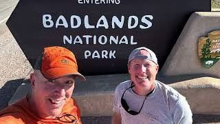 National Park Road Trip Day 2 Badlands National Park [upl. by Ramyaj]