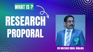 What is a research proposal [upl. by Mosira]