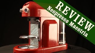 Nespresso Maestria Exclusive Review [upl. by Llieno]