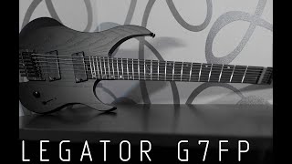 LEGATOR G7FP  Kublai Khan TX  The Hammer instrumentalguitar playthrough [upl. by Eniala]