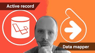 Active record vs Data mapper  разница паттернов [upl. by Ytsirc]