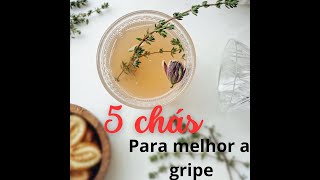 Os melhores chás para gripe e resfriado [upl. by Oizirbaf236]