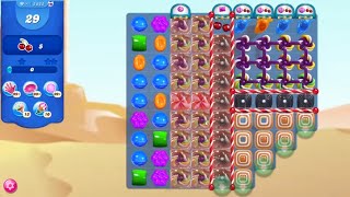 Candy Crush Saga LEVEL 5825 NO BOOSTERS sixth version [upl. by Alrahc]