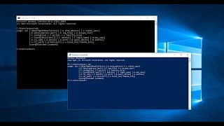 How to enable and install Builtin SSH in Windows 10 using the windows command prompt or powershell [upl. by Yrrag]