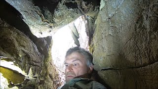 MEGA EXPLORATION Metal Detecting Old Homesite Exploring Caves And MOAR [upl. by Johiah]