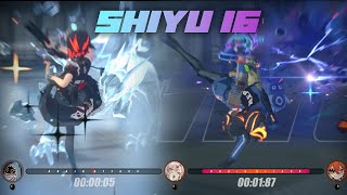 SHIYU 16 1 Aug reset  Ellen X Zhuyuan teams  STUN buffs [upl. by Wivinah]