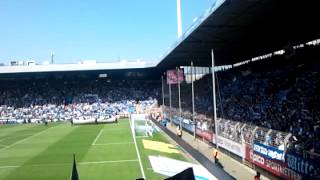 VFL Bochum Hymne am 04052013 Live VFL Bochum1FC Köln 21 [upl. by Robaina541]